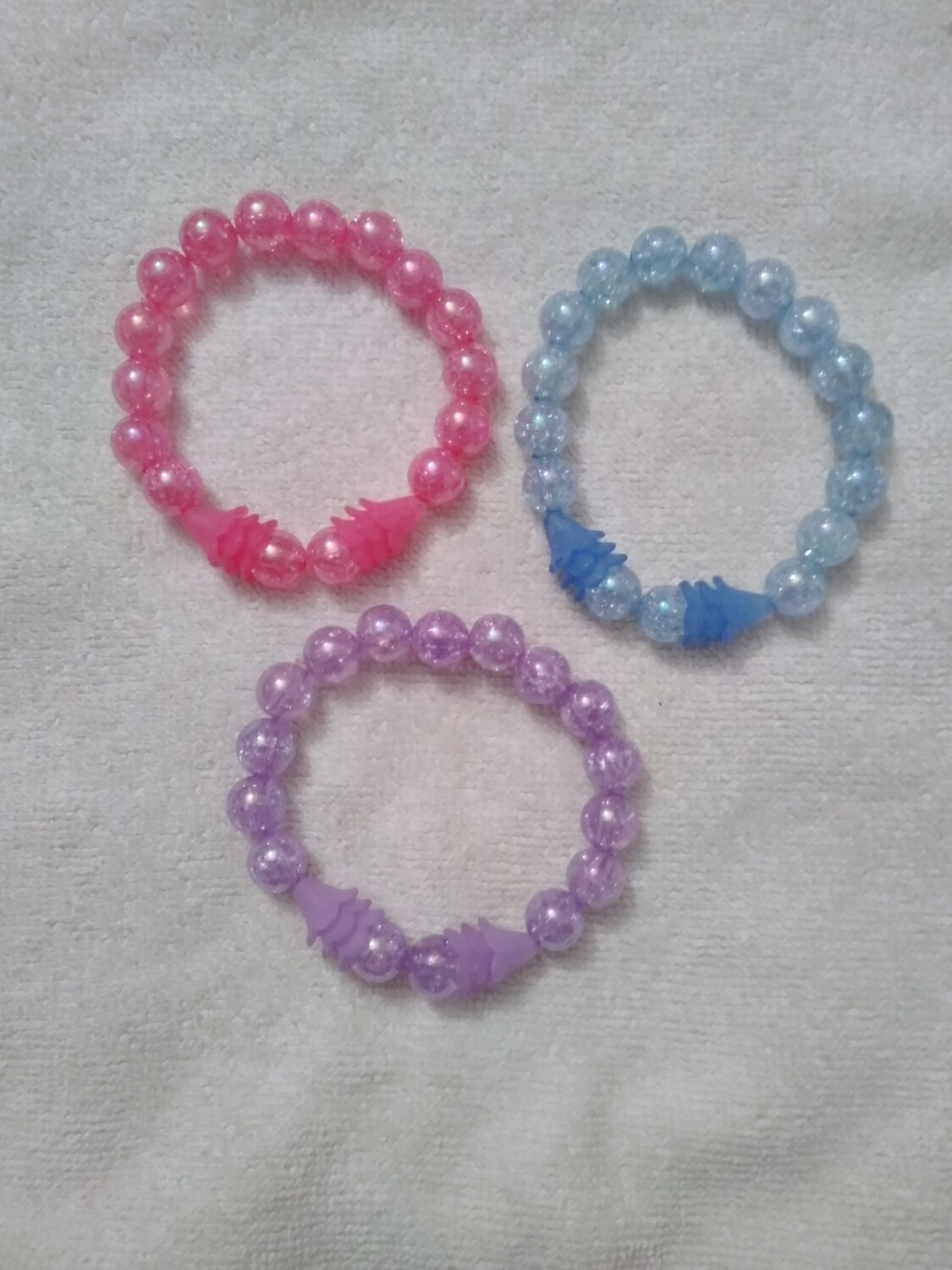 Set of Three Beaded Bracelets