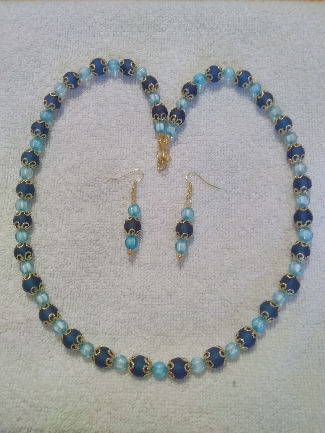 Turquoise Beaded Jewelry Set