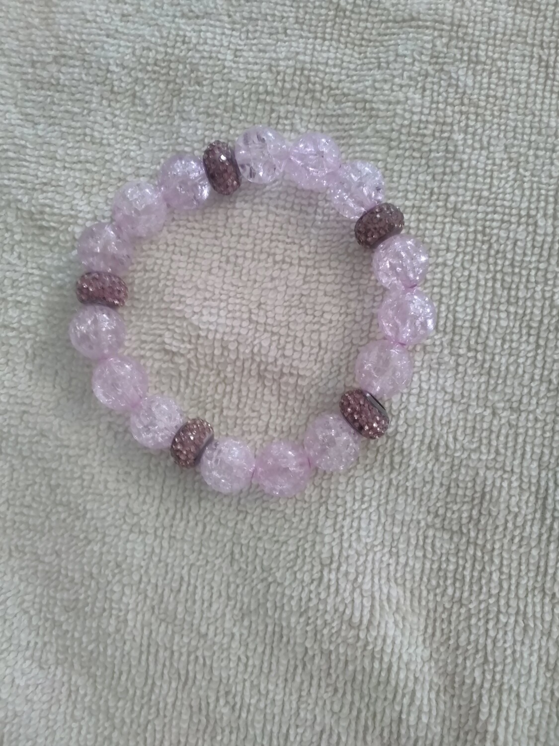 Plum Beaded Bracelet