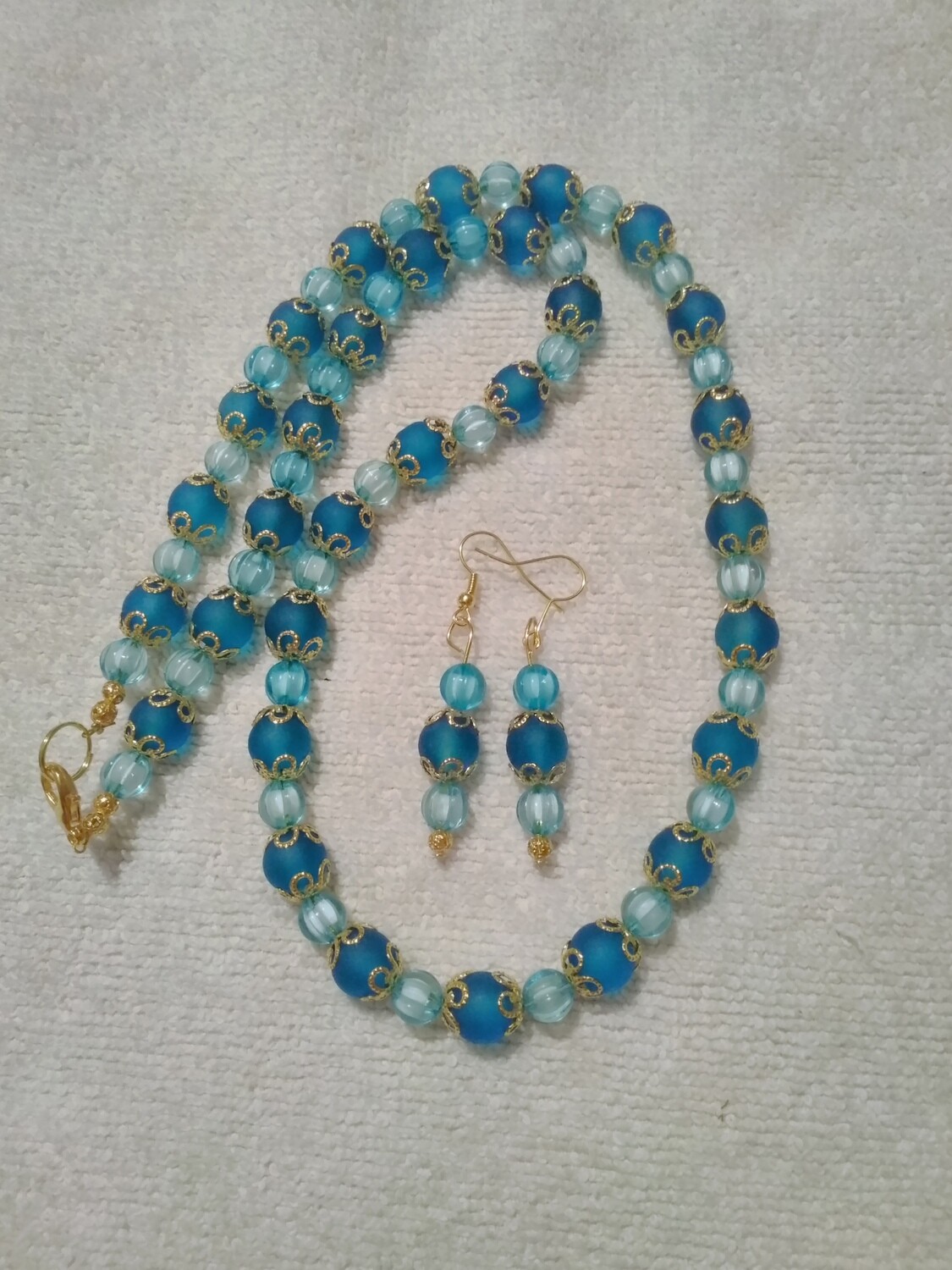Turquoise Beaded Jewelry Set