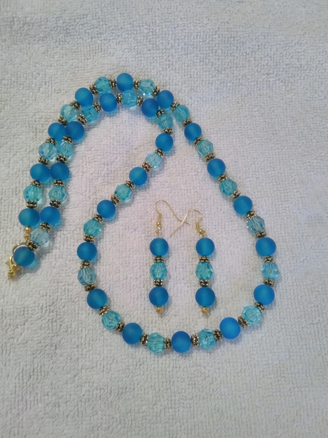 Turquoise Beaded Jewelry Set