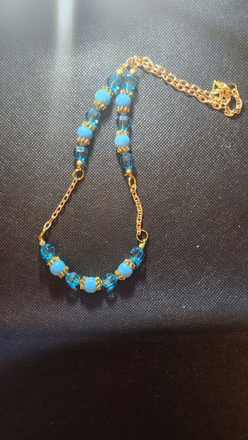 Turquoise Bead Necklace