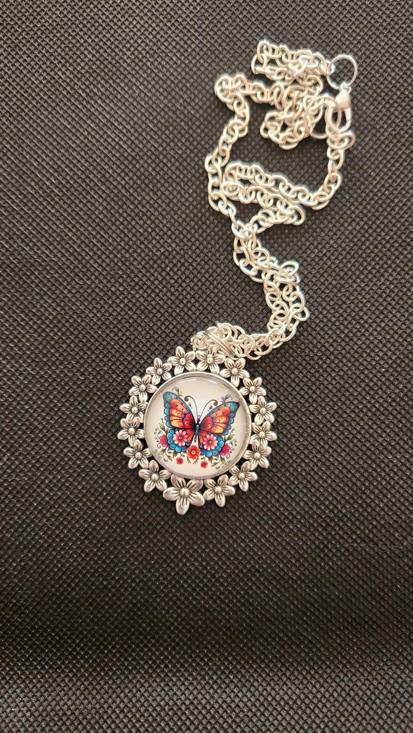 Butterfly Pendant Necklace