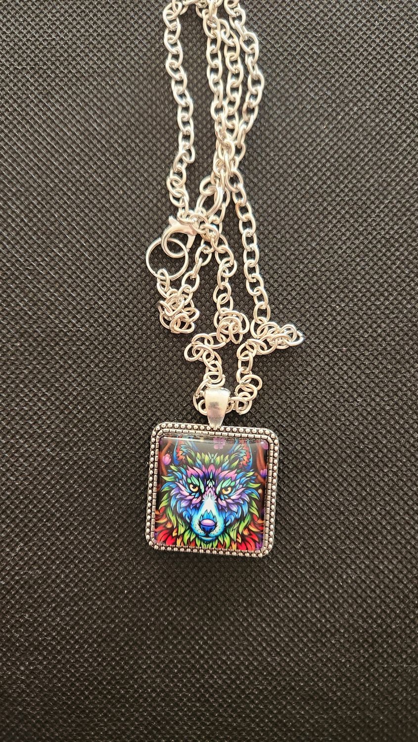 Wolf Pendant Necklace
