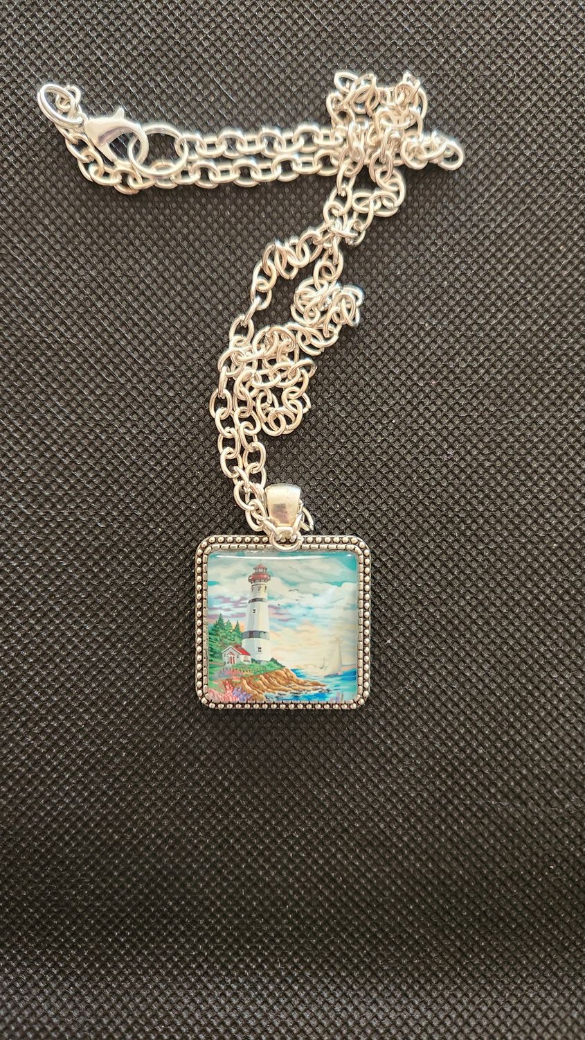 Lighthouse Pendant Necklace