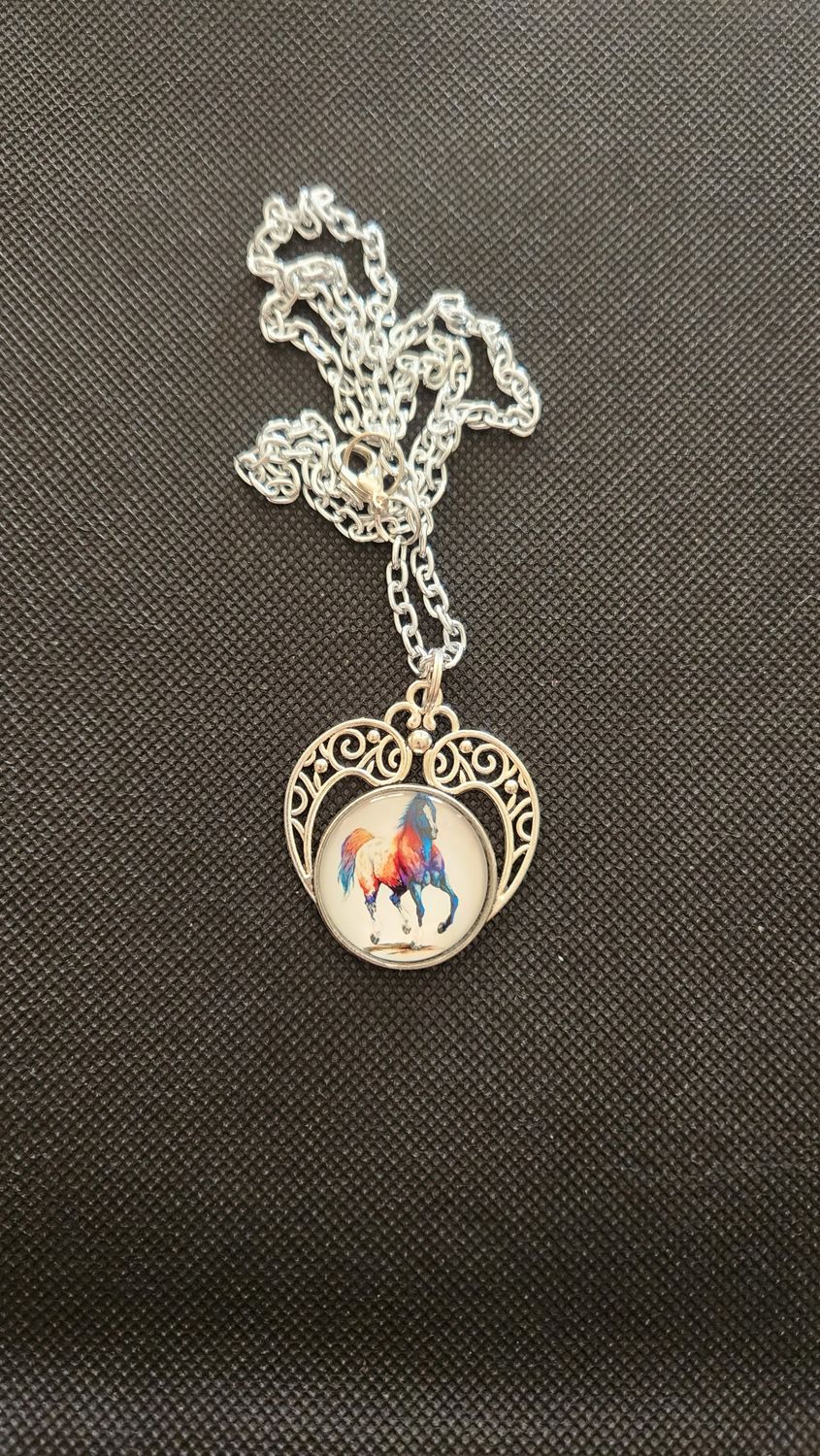 Horse Pendant Necklace