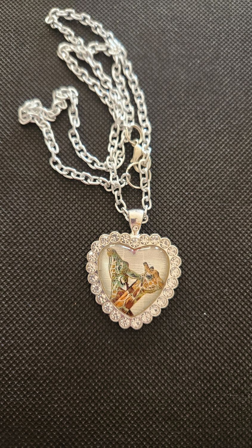 Giraffe Pendant Necklace