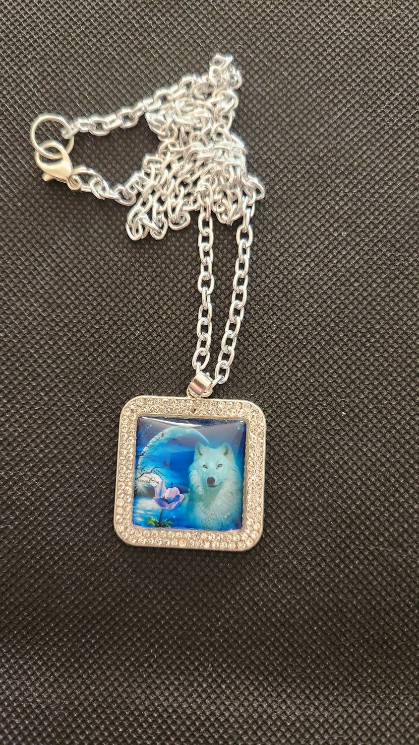 Wolf Pendant Necklace