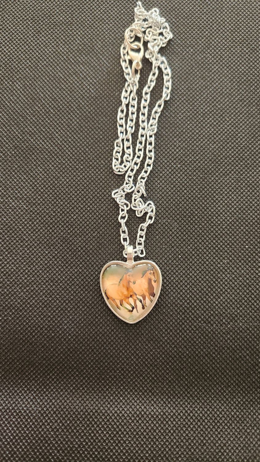 Horse Pendant Necklace