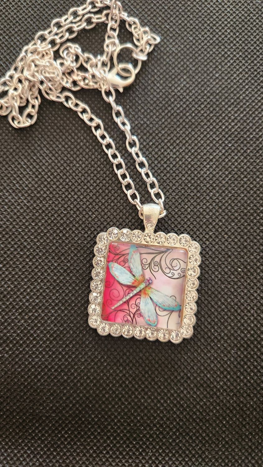 Dragonfly Pendant Necklace