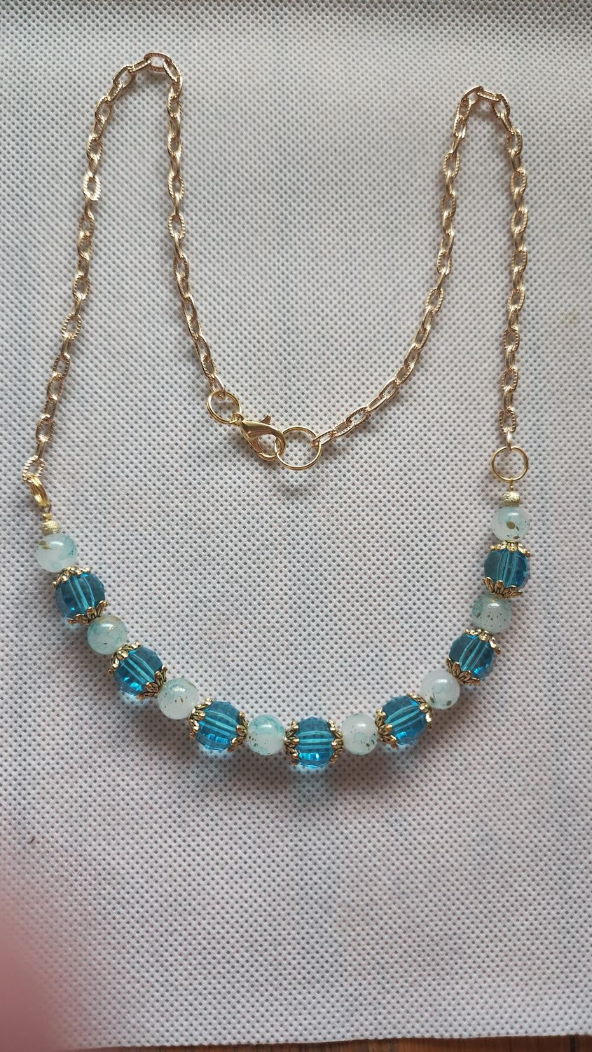 Turquoise Beaded Necklace