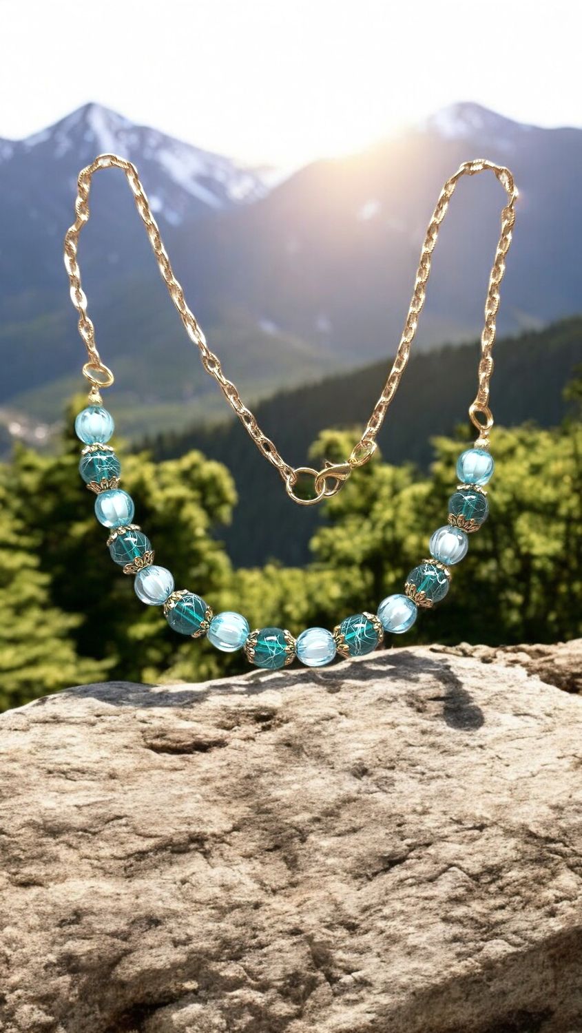 Turquoise Beaded Necklace