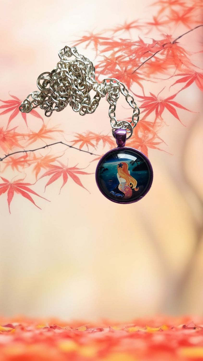 Mermaid Pendant Necklace