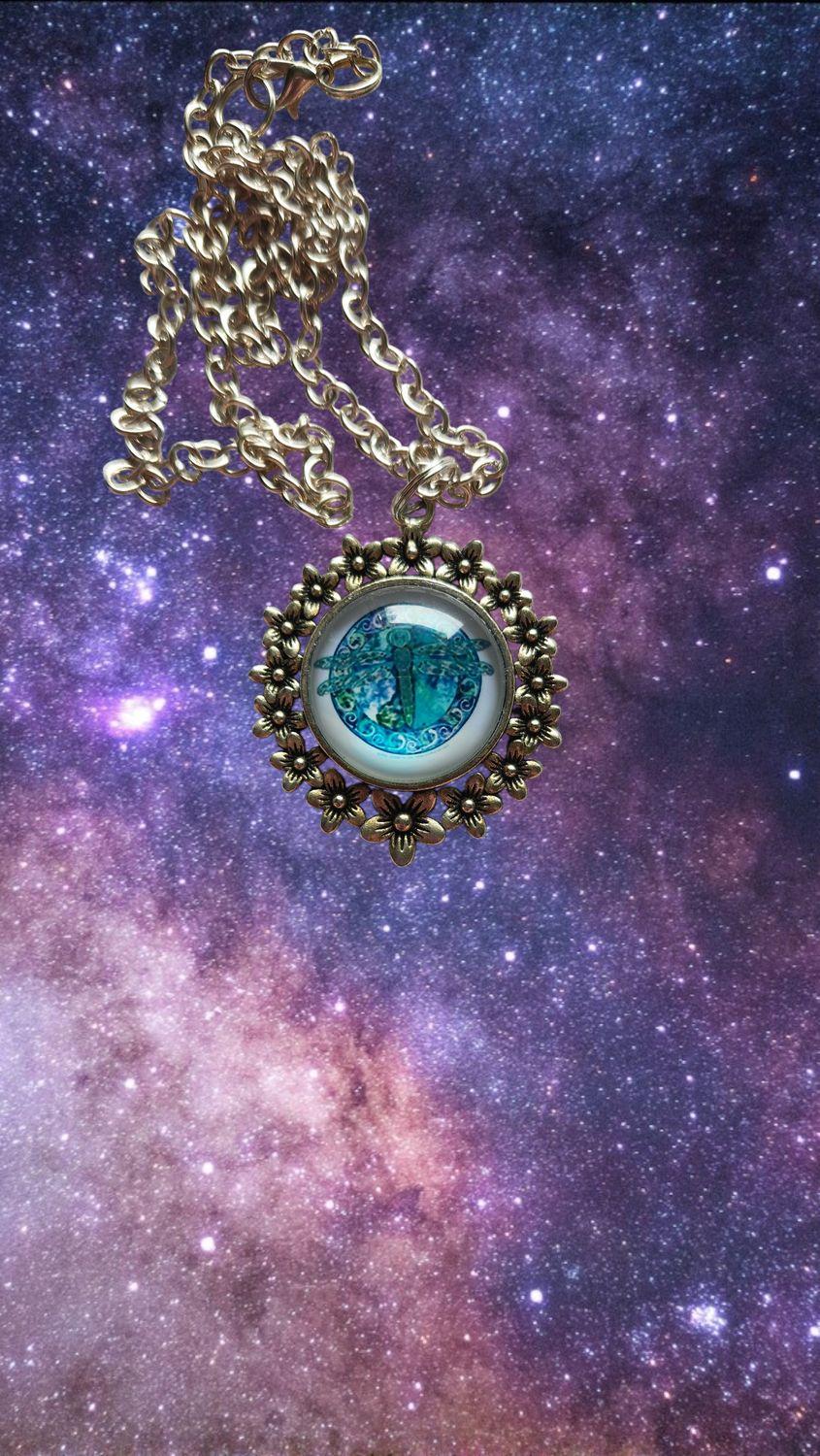 Dragonfly Pendant Necklace