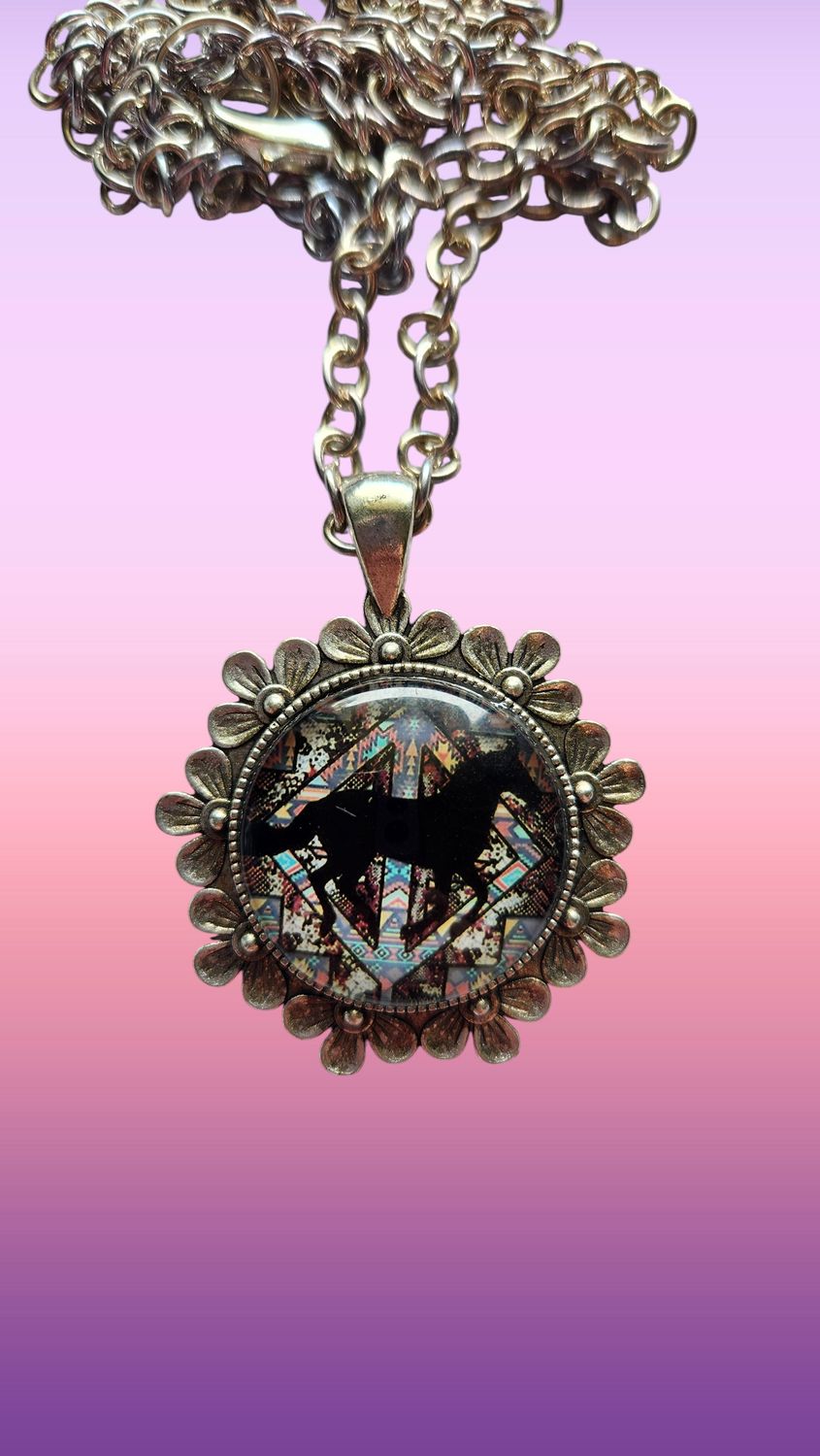 Horse Pendant Necklace