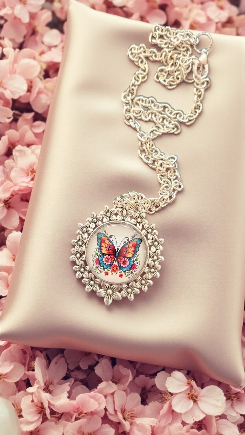 Butterfly Pendant Necklace