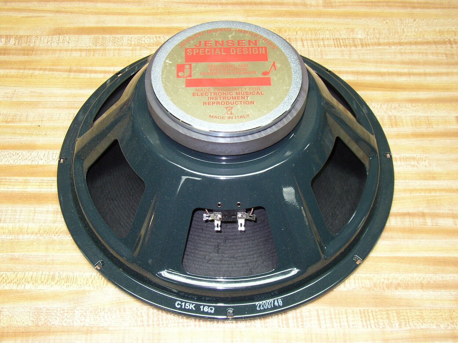Jensen Vintage Series 15" Speaker 16 Ohm