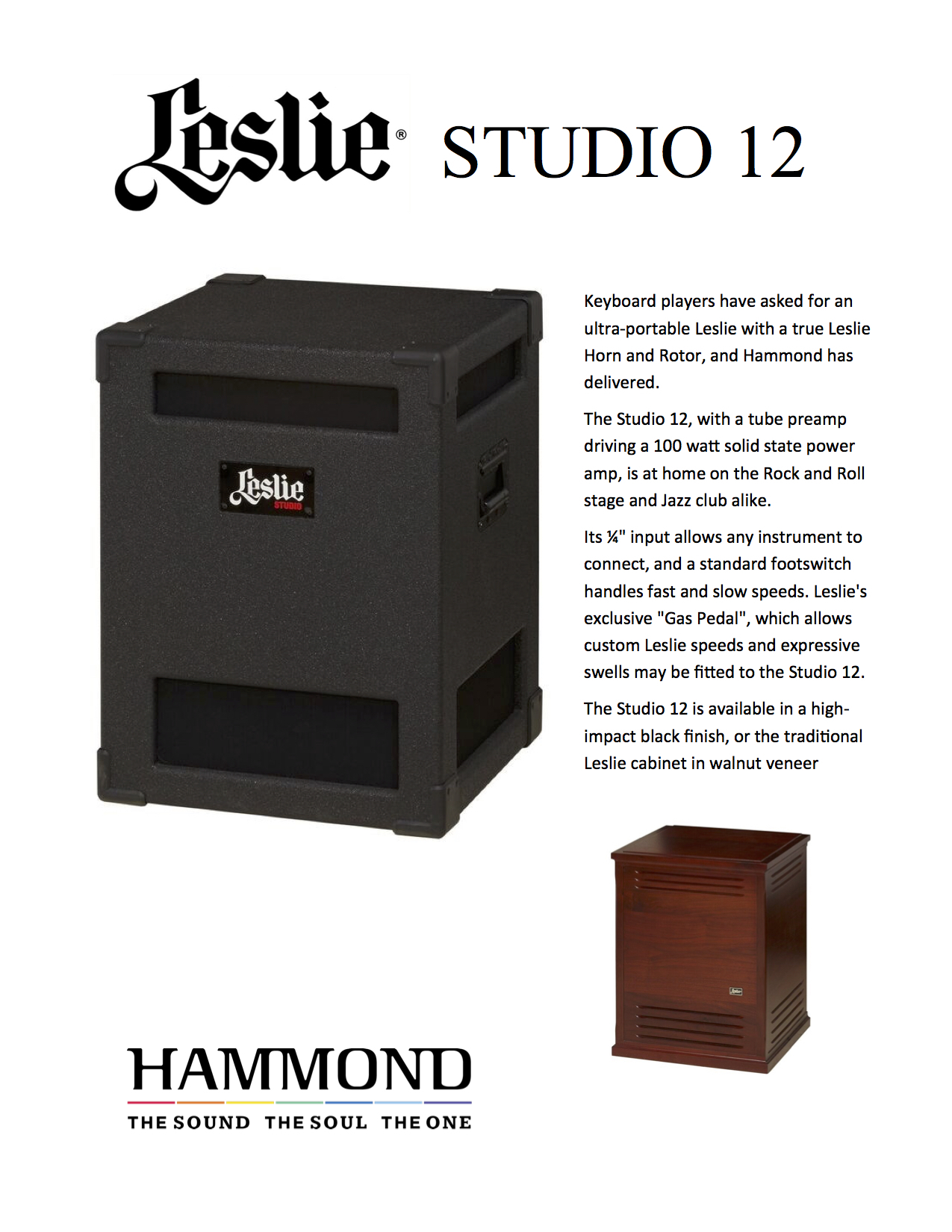 Leslie studio hotsell 12 used