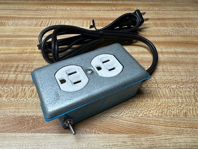 Leslie Motor Repair - Bench Test Speed Switching Box Leslie Motor Repair - Bench Test Speed Switching Box