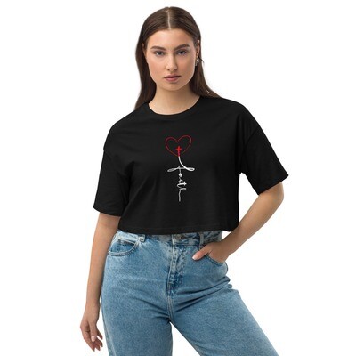 Faith Crop Top Tee