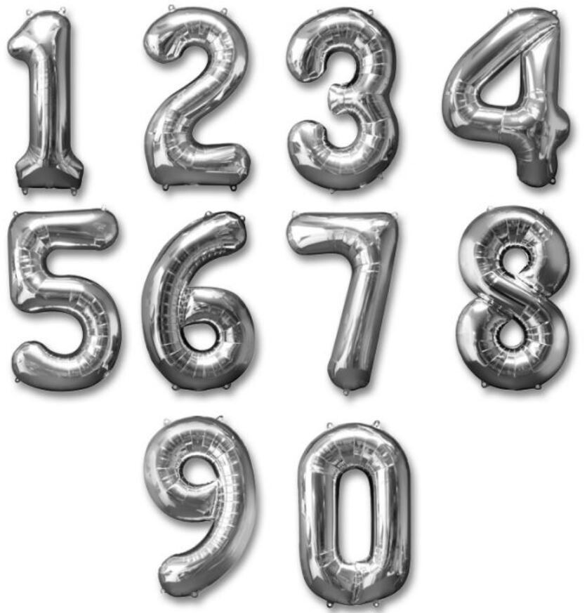 14" Foil Number Balloons