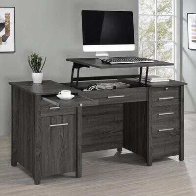 4 DRAWER LIFT TOP DESK