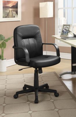 FAUX LEATHER OFFICE CHAIR