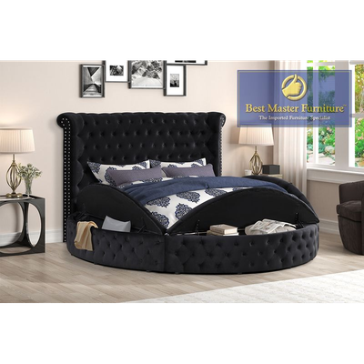 Upholstered Velvet Bed