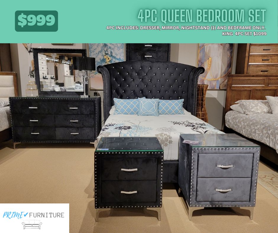 4PC QUEEN BEDROOM SET