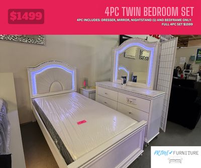 4PC TWIN BEDROOM SET
