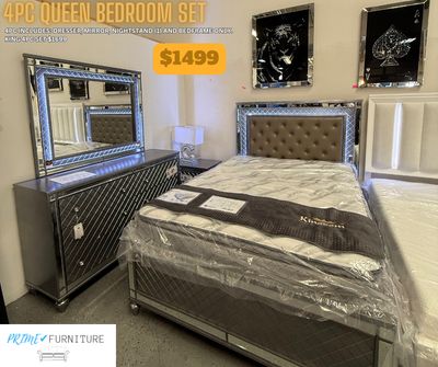 4PC QUEEN BEDROOM SET