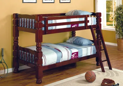 BUNK BED BROWN