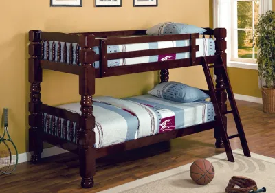 BUNK BED BROWN