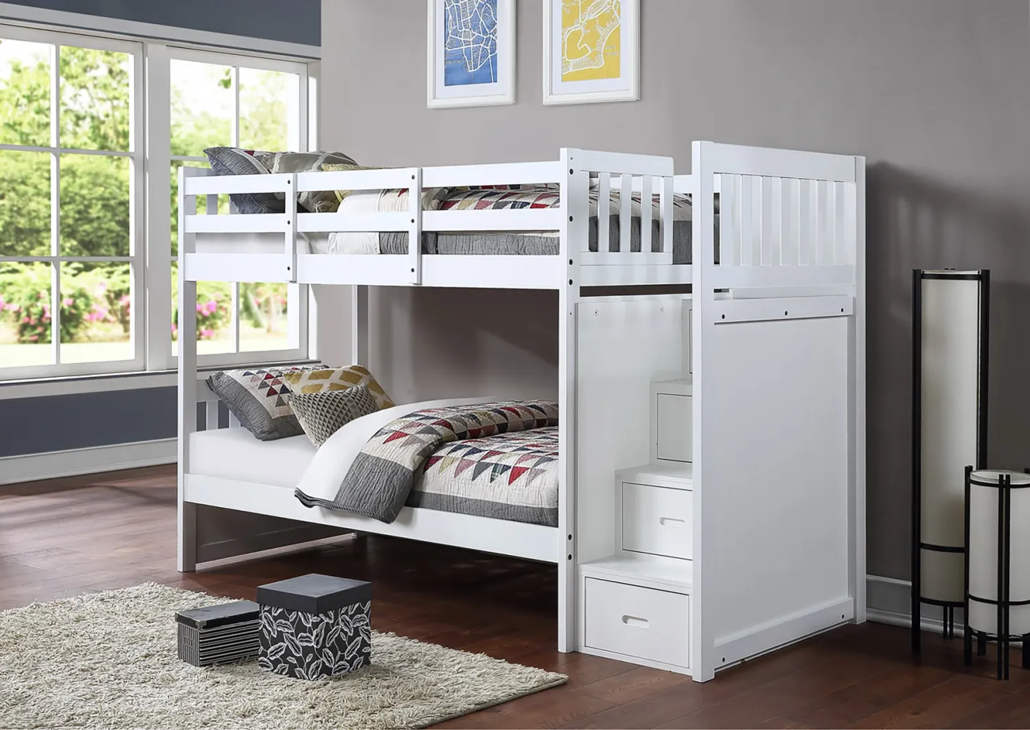 BUNK BED WTH/ESPRESSO