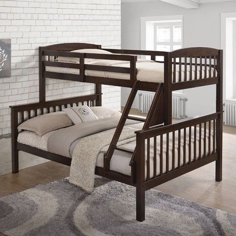 BUNK BED DARKBROWN/BROWN