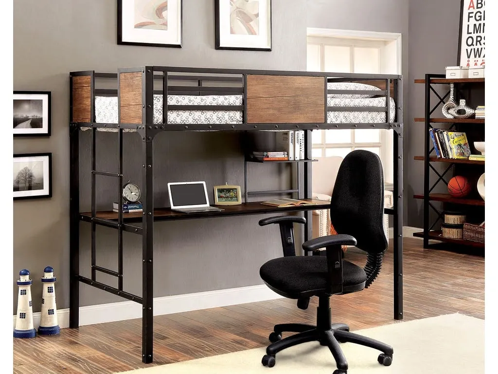 TWIN WITH WORKSTATION
