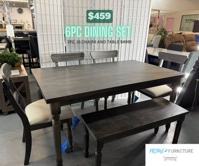 6PC DINING SET
