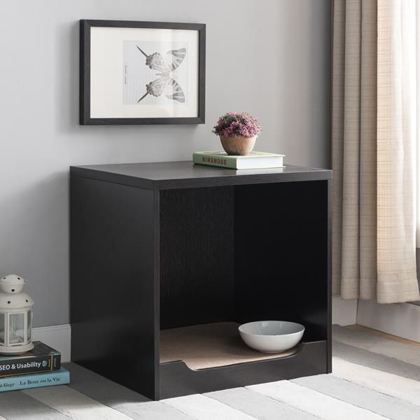 PET END TABLE RED COCOA