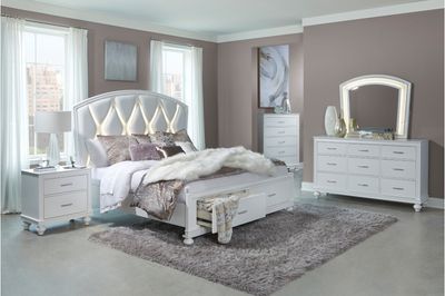 WHITE BEDROOM SET- QUEEN, KING OR CAL KING