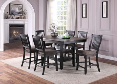 COUNTER HT DINING SET 7PC