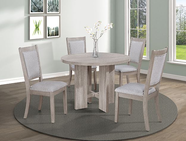 5PC DINING SET DRIFT WOOD