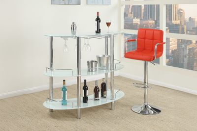 BAR STAND WHITE