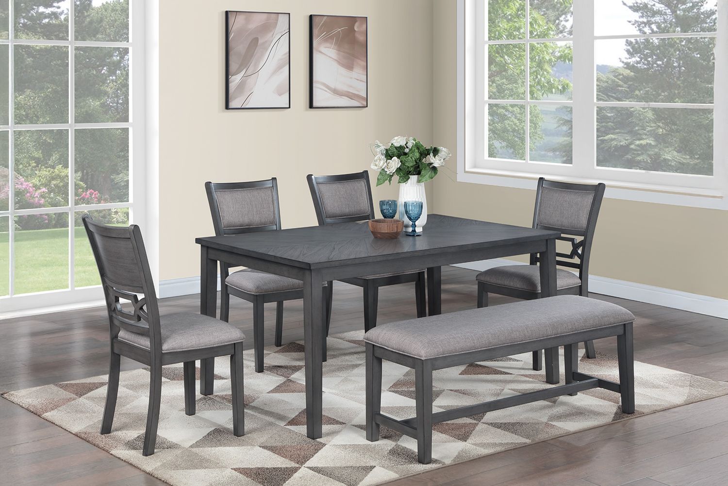 6PC DINING SET