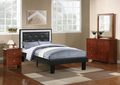 TWIN BED WITH SPARKLE