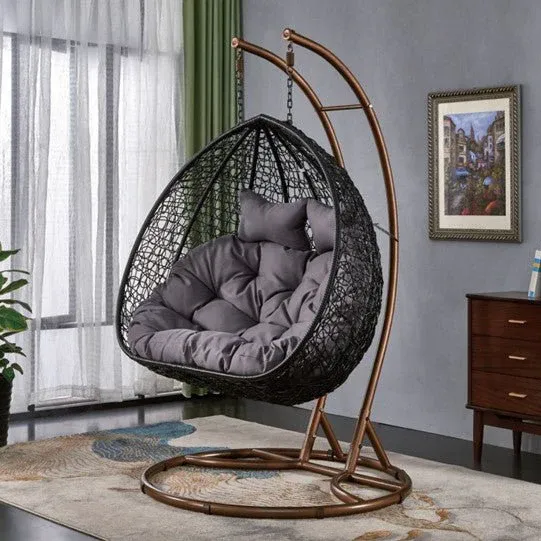 DOUBLE SEATER SWING EGG CHAIR