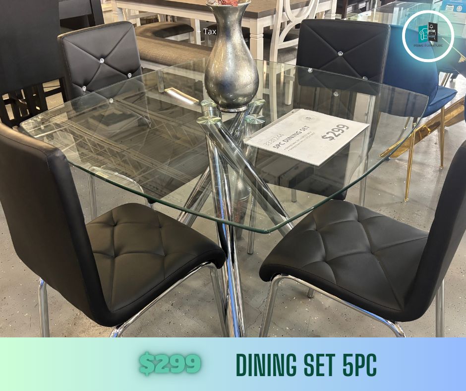 5 PC DINING SET