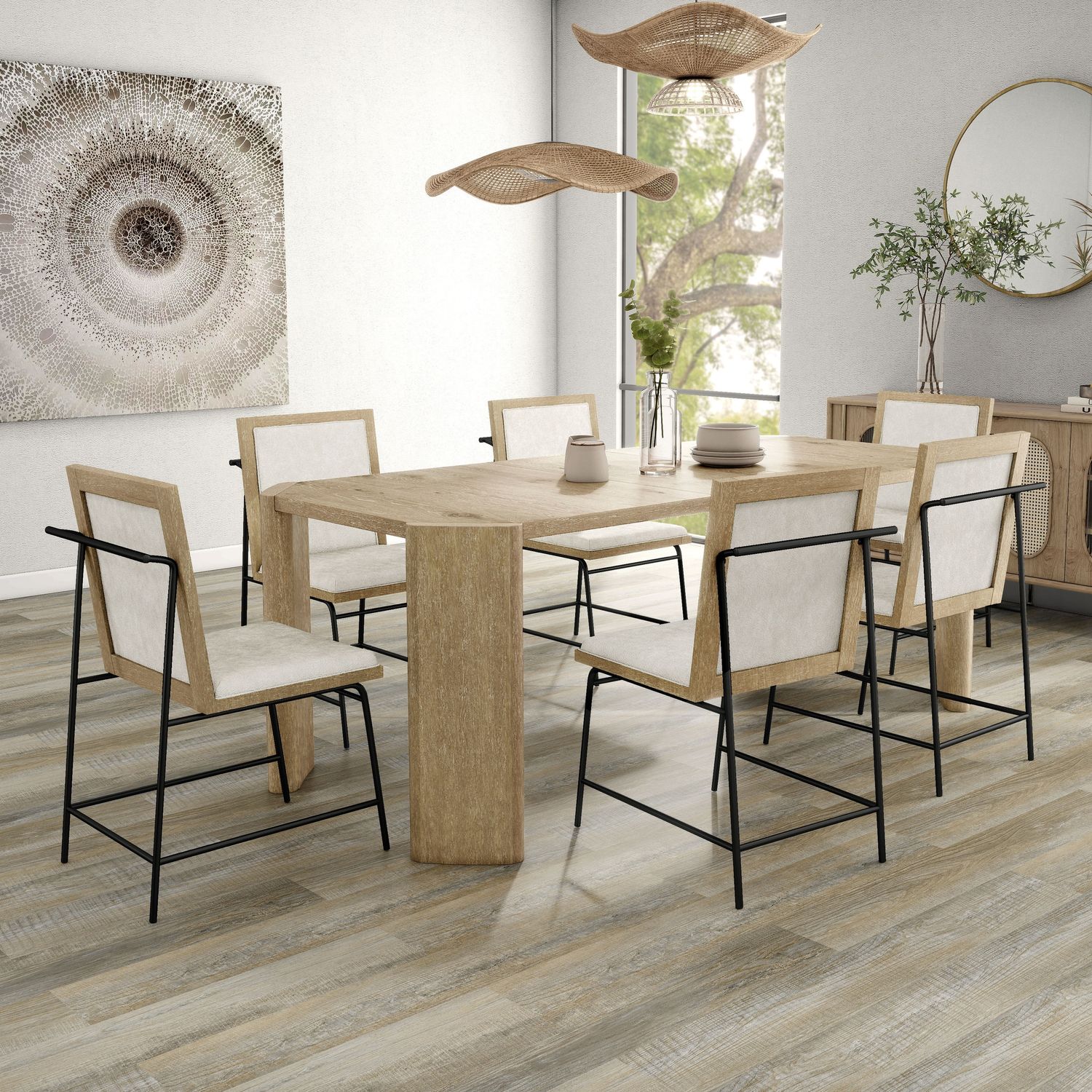 6PC DINING SET