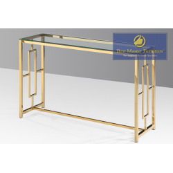 GOLD CONSOLE TABLE