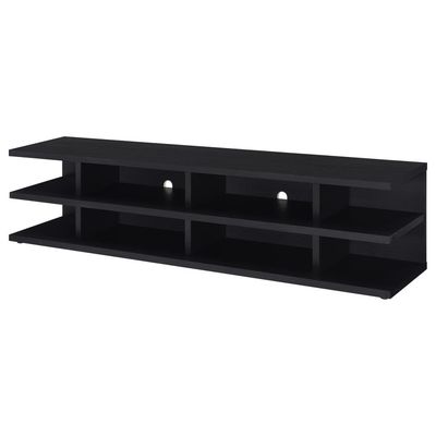 78 INCH TV STAND BLACK