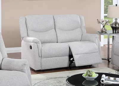 3PC RECLINER SET SOFT GRAY
